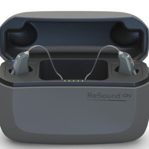 ReSound Hearing Aid ONE Charger with lid in basic or premium versions