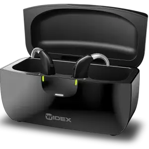 widex moment bte charger - charge n clean charger