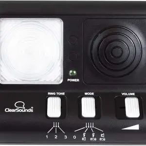 ClearSounds CR200 for hearing loss amplified ringer for telephone
