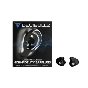 decibullz high-fidelity custom molded earplugs