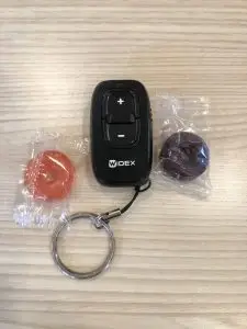 Used Widex RC-DEX in black for Widex brand hearing aids