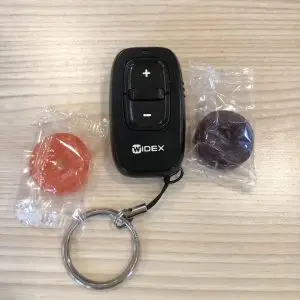 Used Widex RC-DEX in black for Widex brand hearing aids