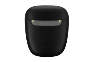 Rexton travel charger for bi-core hearing aids in black. Portable charger that holds up to 3 full charges