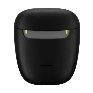 Rexton travel charger for bi-core hearing aids in black. Portable charger that holds up to 3 full charges