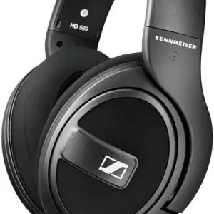 Sennhesier HD 569 over-the-ear around the ear headphones in black