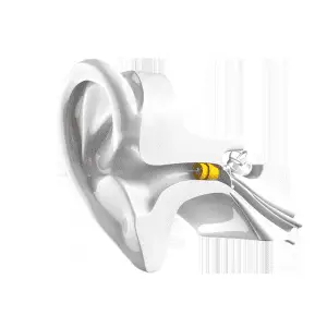 Invisible hearing aid