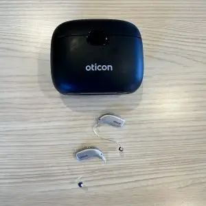 Used Oticon Real 1 miniRITE R Hearing Aids