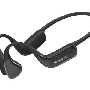 bone conduction headphones with remote microphone