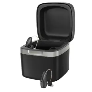 widex allure charge n clean charger