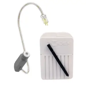 widex v1 receiver with wax guards