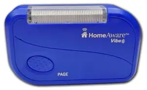 An easy to use pager for home alerting smoke detector