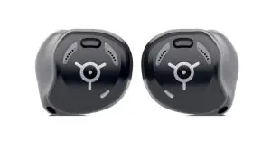 unitron insera hearing aids in black as a pair
